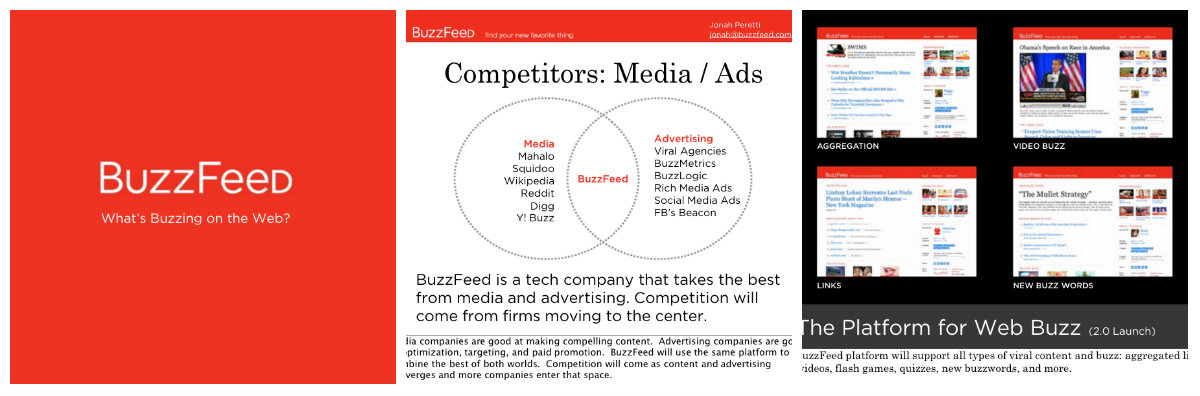Here is BuzzFeed’s first pitch deck to investors in 2008